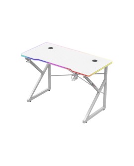 Biurko gamingowe Huzaro Hero 1.7 RGB White
