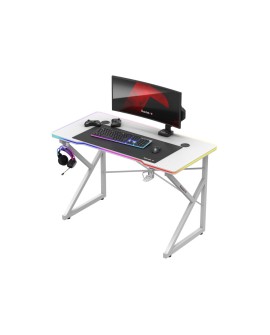 Biurko gamingowe Huzaro Hero 1.7 RGB White