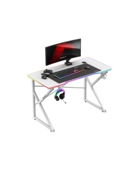 Biurko gamingowe Huzaro Hero 1.7 RGB White
