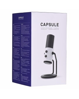 NZXT MIKROFON NZXT CAPSULE BIAŁY USB-C