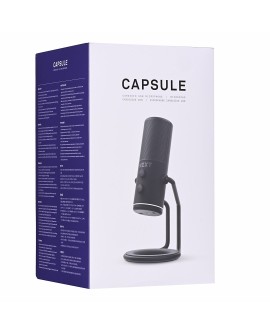 NZXT MIKROFON NZXT CAPSULE CZARNY USB-C