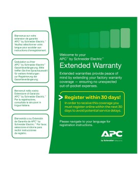 APC Service Pack 3 Year Extended Warranty 3 lat(a)