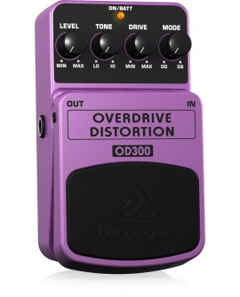 Behringer OD300 pedał z efektami Fioletowy, Czarny