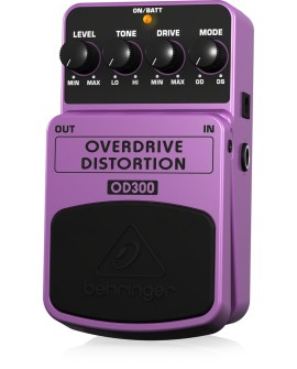 Behringer OD300 pedał z efektami Fioletowy, Czarny