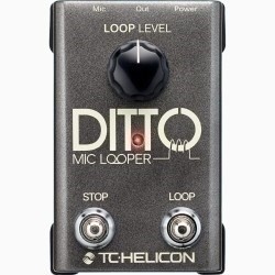 TC Helicon Ditto Mic Looper...