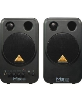 Behringer MS16 głośnik 2-drożny Czarny Przewodowa 16 W