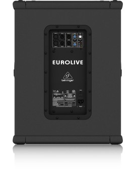 Behringer EUROLIVE B1500XP głośnik 2-drożny Czarny Przewodowa