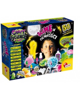 Crazy Science Slime świecące w ciemności 89239 LISCIANI p6