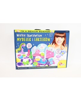 Lisciani wielkie laborat.mydełka/lakiery PL103133