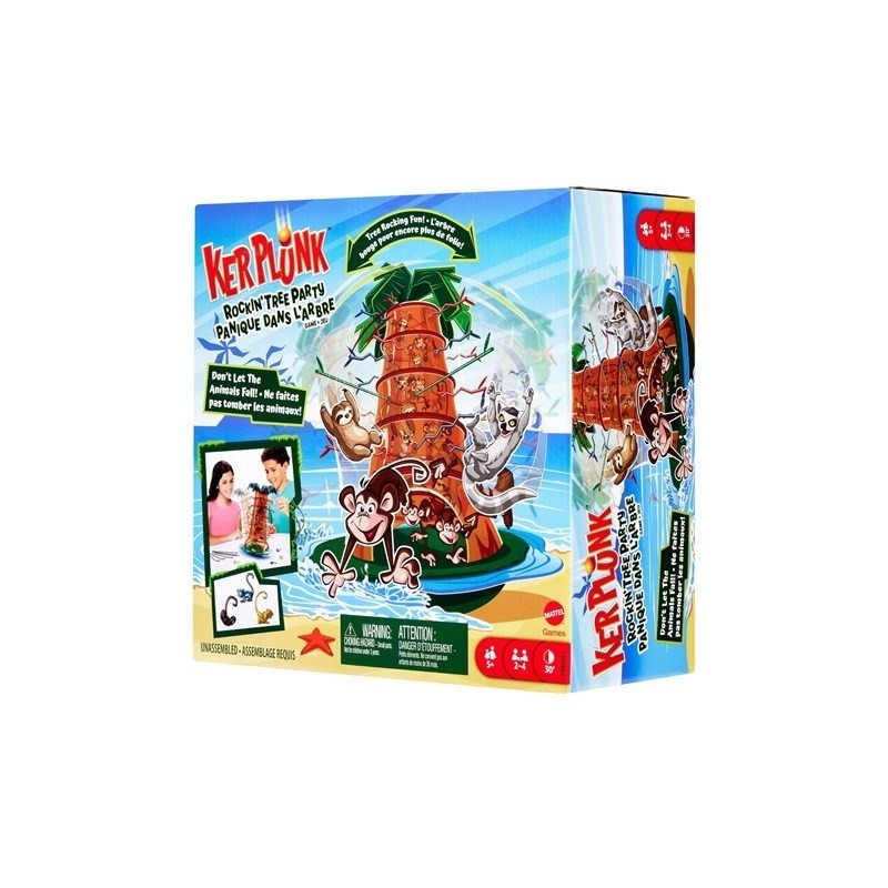 Spadające małpki Zabawa na drzewie gra HTW65 MATTEL p2