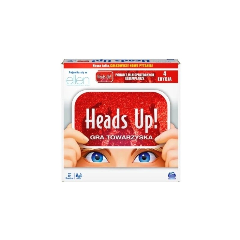 Heads Up gra towarzyska 4 edycja nowe pytania 6063503 Spin Master