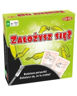 Założysz się? rodzinna gra planszowa 40841 TACTIC