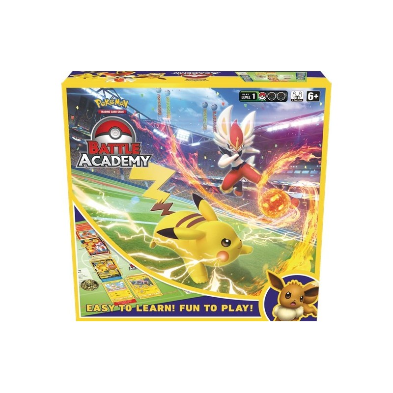 PROMO Pokemon TCG: Battle Academy 2022 gra, karty zestaw startowy