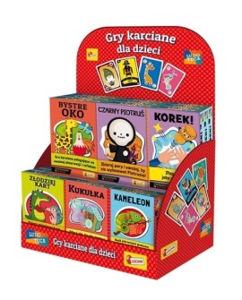 Ludoteca gry karciane mix 18 sztuk 91911 LISCIANI