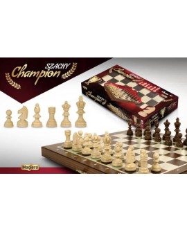 Gra Szachy drewniane Champion PUD 830339 469226 MAGIERA