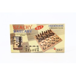 Szachy i Warcaby drewniane...