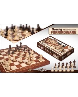 Szachy fornirowane MAGIERA