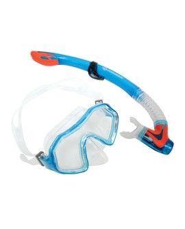 Schildkröt Funsports 940011 maska do nurkowania Niebieski, Pomarańczowy, Przezroczysty Dziecko