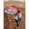 Schildkröt Funsports 940012 maska do nurkowania Czarny, Czerwony, Przezroczysty Dorosły