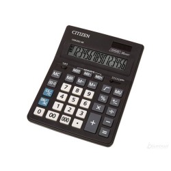 Kalkulator 205x155x35mm CITIZEN Business Line CDB1201BK czarny solarne+bateria LR1130