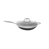 Wok z powłoką DIAMOND Kohersen Black Cube z pokrywką (32 cm 5,1l)