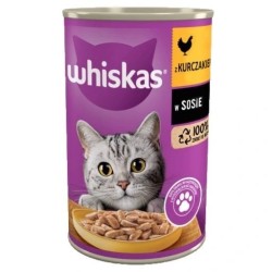 WHISKAS Kurczak w sosie -...