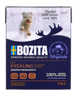 BOZITA Kawałki kurczaka w galaretce dla psa 370g
