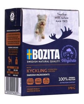 BOZITA Kawałki kurczaka w galaretce dla psa 370g