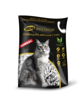 HILTON Tofu Super zbrylający - żwirek dla kota - 5 l /2,5 kg