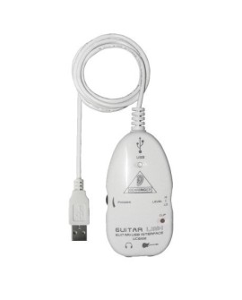 Behringer Guitar link UCG102 kabel audio 2 x 3.5mm Biały