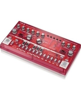 Behringer TD-3-SB Syntezator linii basowej czerwony przeźroczysty