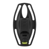 Uchwyt telefonu komórkowego Bone Bike Tie 3, na rower, regulowany rozmiar, czarny, 4.7-7.2", silikon, mocowany do kierownicy, cz