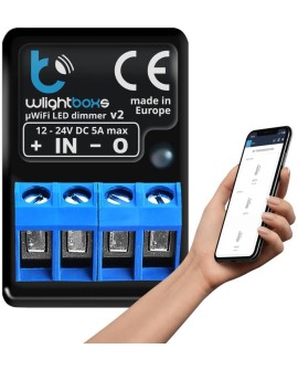 blebox wLightBoxS Bezprzewodowy Czarny