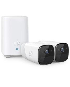 Eufy eufyCam 2 Pro Pocisk Kamera bezpieczeństwa IP Wewnętrz i na wolnym powietrzu 2048 x 1080 px Ściana