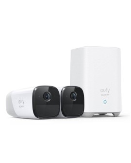 Eufy eufyCam 2 Pro Pocisk Kamera bezpieczeństwa IP Wewnętrz i na wolnym powietrzu 2048 x 1080 px Ściana