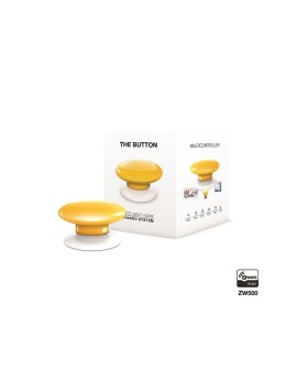 FIBARO Przycisk The Button FGPB-101-4 ZW5 (Bluetooth, Z-Wave kolor żółty)