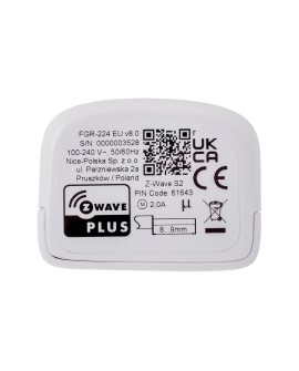 Sterownik Rolet Fibaro FGR-224 (następca FGR-223)