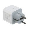 SAVIO INTELIGENTNE GNIAZDKO WI-FI, 16A, TIMER, POMIAR ZUŻYCIA ENERGII, AS-01