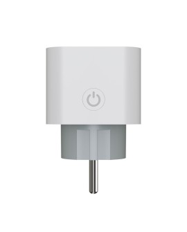 SAVIO INTELIGENTNE GNIAZDKO WI-FI, 16A, TIMER, POMIAR ZUŻYCIA ENERGII, AS-01