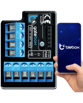 BLEBOX gateBox - Bezprzewodowy sterownik do bram IP20 kontroler