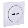 FIBARO Gniazdo USB Walli N USB Outlet FGWU-021