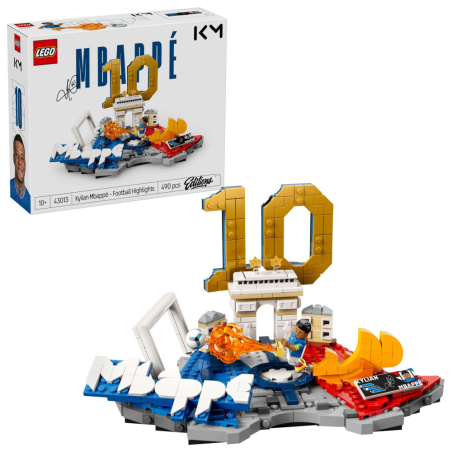 LEGO Editions Kylian Mbappe piłkarskie momenty 43013