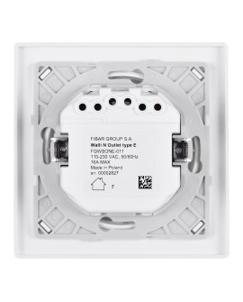 FIBARO Gniazdko Walli Outlet N typ E FGWSONE-011