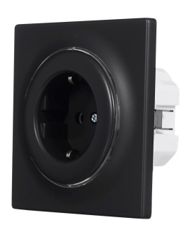 FIBARO Gniazdo Walli Outlet type F FGWOF-011-8 antracyt