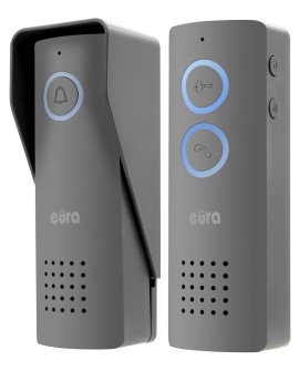 Domofon bezprzewodowy EURA ADP-80A3 grafit