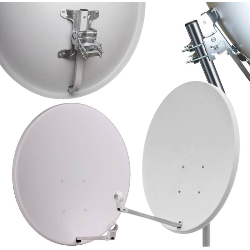 CZASZA ANTENA 90 CM STANDARD BIAŁA (COR-900SAE-J) - satelitarna