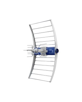 Antena TV DVB-T/T2 ASR IQ 5G 700 PROTECTED 2023 z zasilaczem ZZA-7 Telkom Telmor