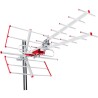 Antena kierunkowa zewnętrzna Maclean MCTV-855 (pasywna 14 dB Typ F)