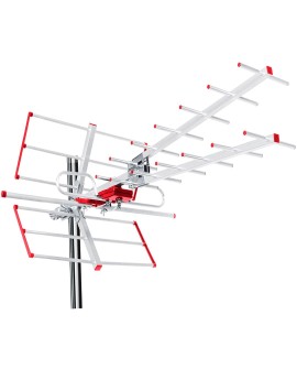 Antena kierunkowa zewnętrzna Maclean MCTV-855A (aktywna 20 dB Typ F)