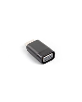 Adapter Lanberg AD-0016-BK (HDMI M - D-Sub (VGA) F kolor czarny)
